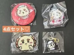 ちいかわ　シーサーちゃん　レストラン缶バッジ、アクスタ等4点セット♡