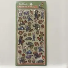 【正規品】ズートピアボンボンドロップシール