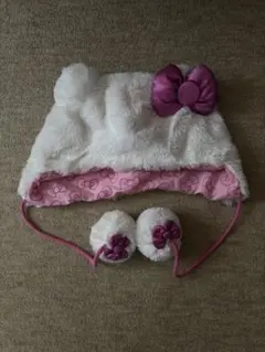 Hello Kitty ふわふわ帽子