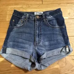 ONE X ONETEASPOON ハイライズデニムショートパンツのサムネイル