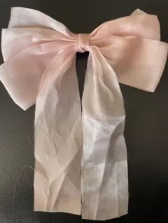 ピンクリボンヘアアクセサリー