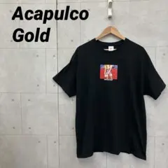Acapulco Gold アカプルコゴールド Ｔシャツ プリント XL 黒のサムネイル