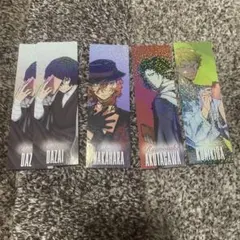 文豪ストレイドッグス クリアしおり 雑誌付録 原作絵 春河35 太宰治