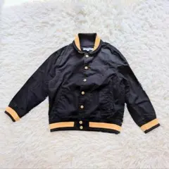 TOMMY スタジャン ブラック S　110㎝〜120㎝相当