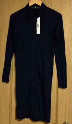 UNIQLO エクストラファインメリノ リブロングカーディガンM