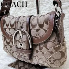 COACH ソーホーワンショルダー キャンバス シグネチャー 10269 y2k