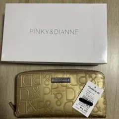 PINKY&DIANNE ゴールド 長財布