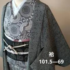 長羽織・江戸小紋・着物・袷・正絹・新品未使用