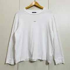 A.P.C. アーペーセー マイクロロゴ ロングスリーブ 長袖Tシャツ ロンT
