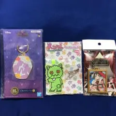 ディズニープリンセス・スクールアイドルキーホルダー、モーニング娘。ワッペンバッジ