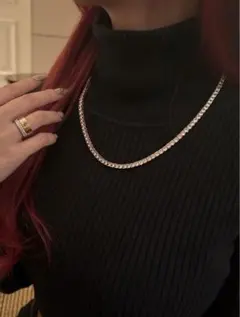 オールシーズン 送料無料 大人気 テニス ネックレス オススメ