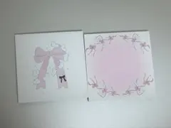 ウサギメモ帳　2冊　かわいい文房具　匿名配送　おまけ付き