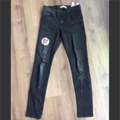 ZaraGirls Zarakids ストレッチ ダメージデニム 164cm