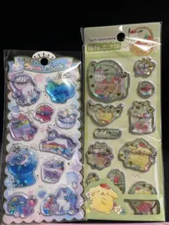 【海外正規品】プリンウォーターシール　動物海外限定2点