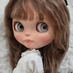 カスタムブライス 人形 カスタムドール 海外作家様 まんまる みかん色