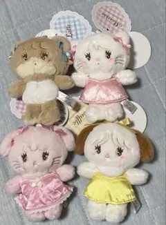 mikko characters マスコットキーホルダー　ボールチェーン付き