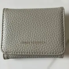 URBAN RESEARCH グレー 三つ折り財布のサムネイル