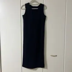 GORGE ノースリーブワンピース ブラック