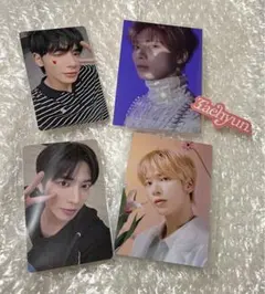 メルカリ便発送 TXT テヒョンユニバweverse ラキドロトレカセット