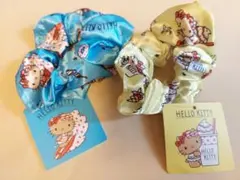 ハローキティ　シュシュ　ヘアゴム　2個セット