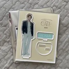 TXT カフェ　アクスタ　ヨンジュン