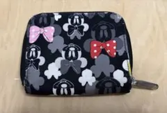 レスポートサック　ディズニーコラボ　ミニーちゃん　折り財布