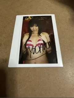 m*u様 福井梨莉華さん 白水着サイン入りチェキ写真 - メルカリ