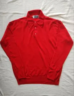 希少　オールドタグ　ジョンスメドレーjohnsmedley　ウールポロシャツ