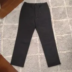 ユナイテッドアローズ　レディースブラック カジュアルパンツ Lサイズ