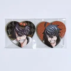 桃源暗鬼 一ノ瀬 四季 ハート 缶バッジ キャラウムカフェ セット