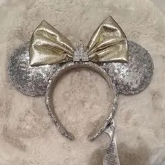 海外限定 パリ ディズニーランド カチューシャ スパンコール