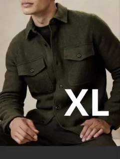 BANANA REPUBLIC ブークレ シャツジャケット　XL