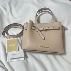 MICHAEL KORS ベージュ ハンドバッグ　⭐︎9月29日まで⭐︎