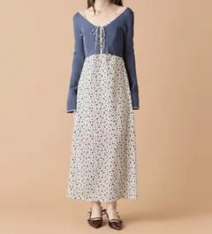 リリーブラウン ニットカーデセットキャミワンピース 0サイズ