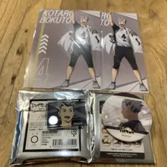 ハイキュー!! ミニアクリルブロック　缶バッジ　木兎光太郎