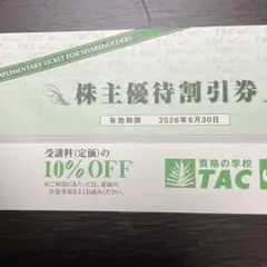 トーシン株主優待券　ゴルフ場平日1R無料 2枚 トーシン 株主優待券 ゴルフ場平日1R無料（期限 2026年8月31日