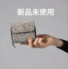 ニコアンド　二つ折り財布 ダルメシアン