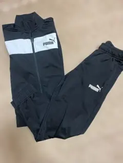 PUMA ジップアップジャケット ブラック/グレーのサムネイル