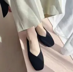 オリエンタルトラフィック　ニットパンプス　跳べるパンプス