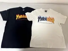 Thrasher フレイムロゴ Tシャツ 2枚セット