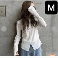 タグ付き新品★新作★しまむら aya プルオーバー レディース 長袖 TシャツM