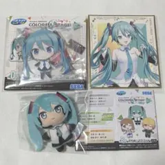 初音ミク プロセカ セガラッキーくじ アクスタ 色紙 ぷちぬい