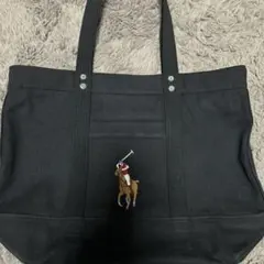 ラルフローレン 刺繍ベアトートバッグ 入手困難 コーヒーベア - メルカリ