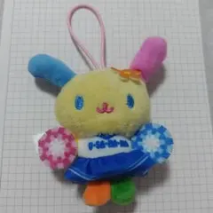 Sanrio U-SA-HA-NA チアリーダー ぬいぐるみ キーホルダー