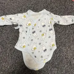 ミッフィー 水色 ベビー肌着 60 ユニクロ