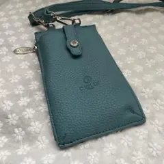 本日限定❗️D.KELLY スマホショルダーバッグ　ブルー