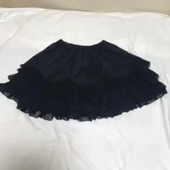 PEACE NOW 黒フリルスカートのサムネイル