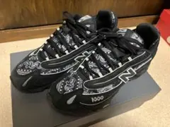 ニューバランス×フランクミュラー コラボスニーカー 27.5 ブラック 箱 