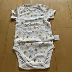 【新品 未使用】UNIQLO ベビー ロンパース 90cm 公園柄 半袖