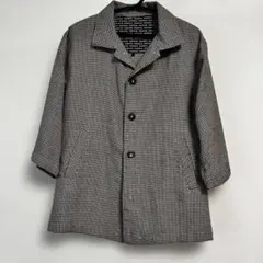 【110】長袖　アウター　春　バースデイ　チェック柄カジュアルジャケット 上着